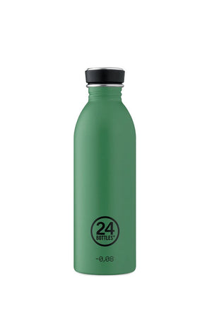 Gourde Urban en inox 'Emerald green' | 24 BOTTLES