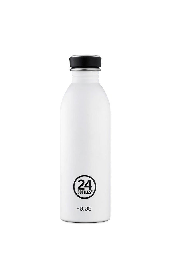 Gourde Urban en inox 'Ice White' | 24 BOTTLES