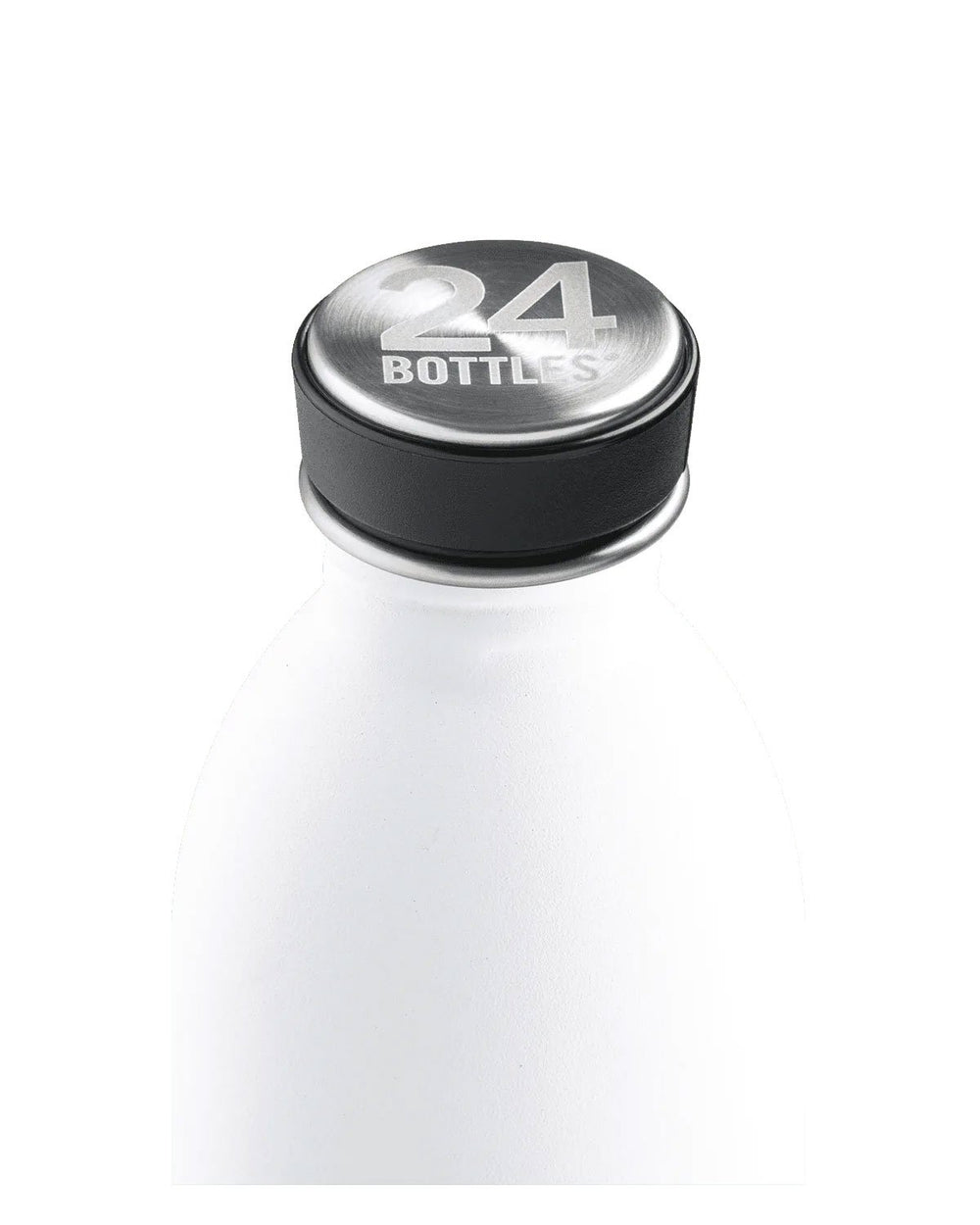 Gourde Urban en inox 'Ice White' | 24 BOTTLES