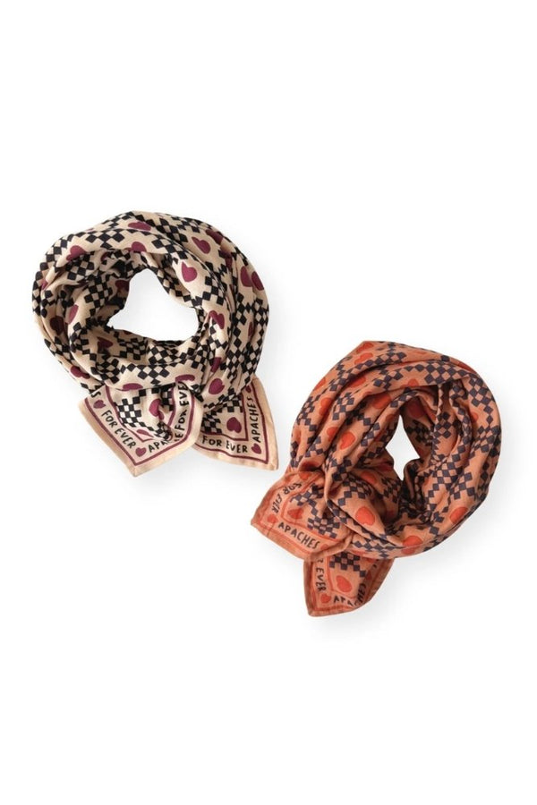 Foulard Latika 'Amor' Macadamia | APACHES COLLECTIONS