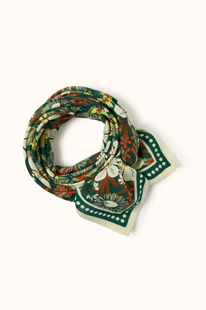 Foulard 'Latika' Bouquet Garden | APACHES COLLECTIONS