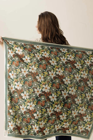 Foulard 'Latika' Bouquet Garden | APACHES COLLECTIONS