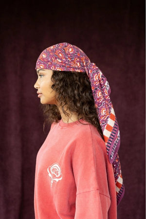 Foulard Latika 'Cactus' Cherry | APACHES COLLECTIONS
