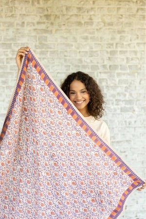 Foulard Latika 'Cactus' Macadamia | APACHES COLLECTIONS