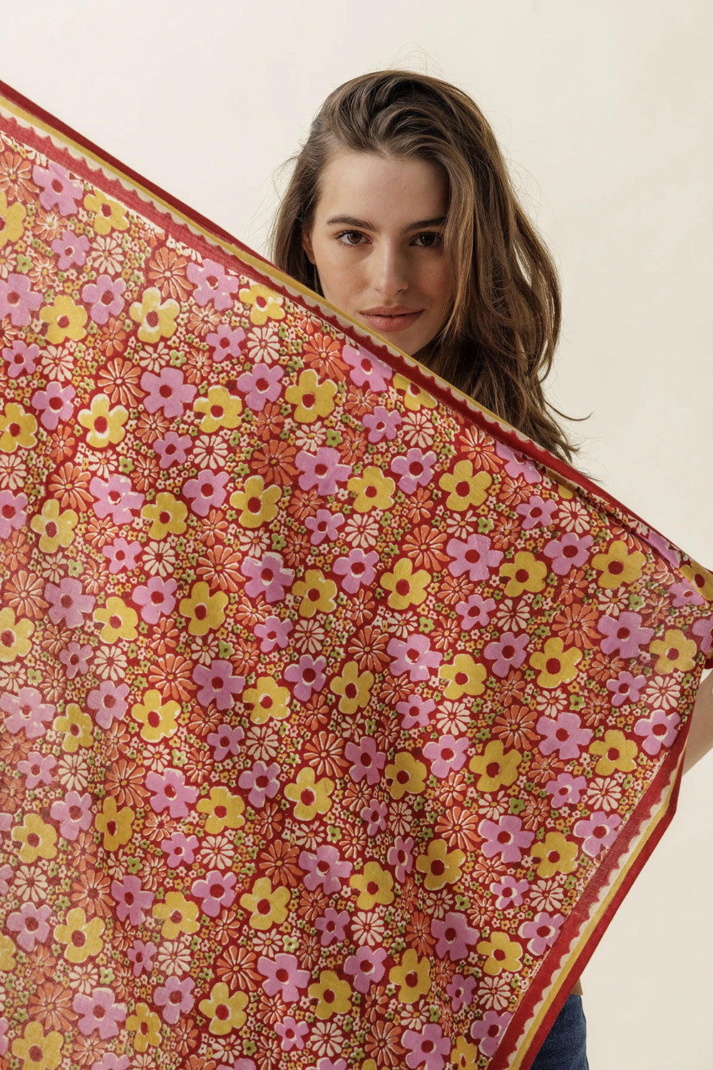 Foulard 'Latika' Janie Dahlia | APACHES COLLECTIONS