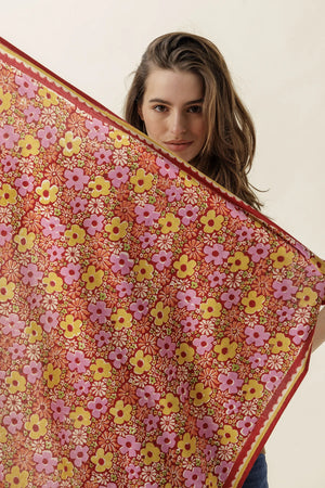 Foulard 'Latika' Janie Dahlia | APACHES COLLECTIONS