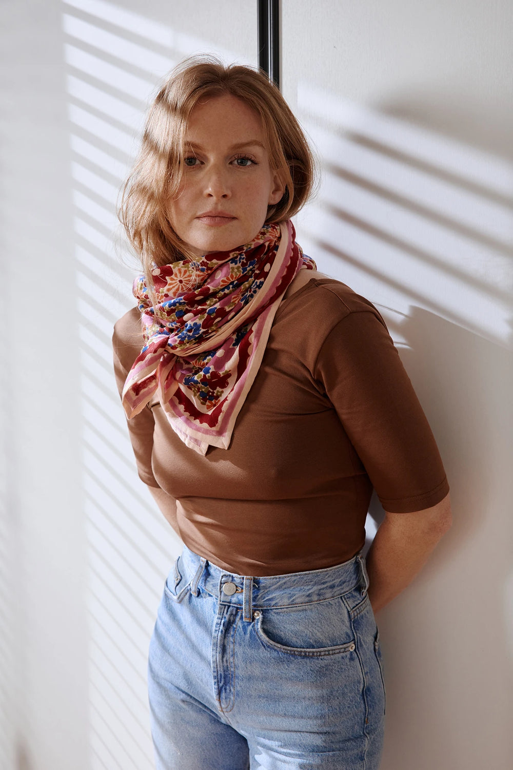 Foulard 'Latika' Janie Macadamia | APACHES COLLECTIONS