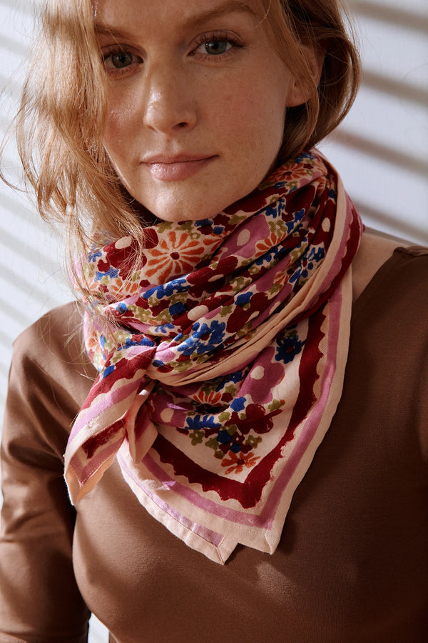 Foulard 'Latika' Janie Macadamia | APACHES COLLECTIONS