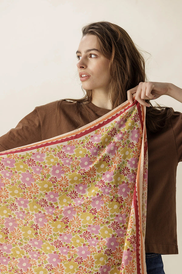 Foulard 'Latika' Janie Mango | APACHES COLLECTIONS