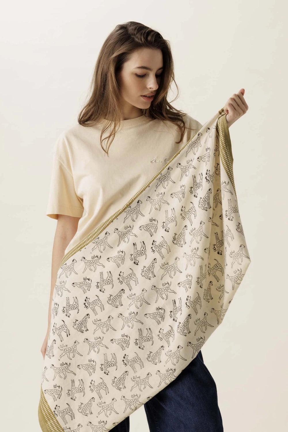 Foulard 'Latika' Pongo Macadamia | APACHES COLLECTIONS