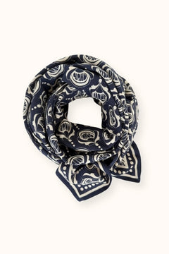 Foulard Latika 'Wonderful' Navy | APACHES COLLECTIONS