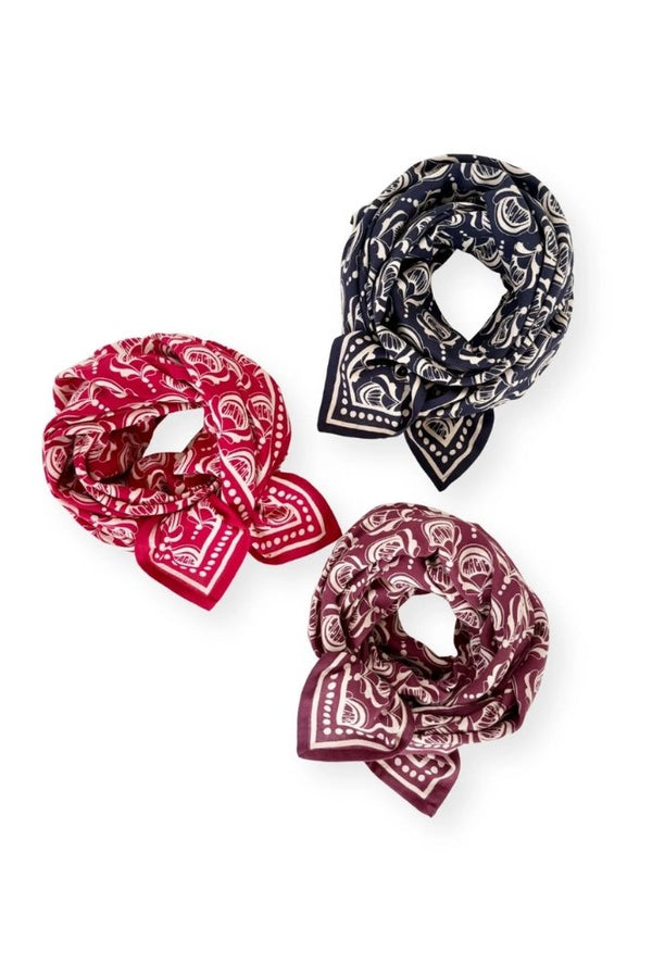 Foulard Latika 'Wonderful' Navy | APACHES COLLECTIONS