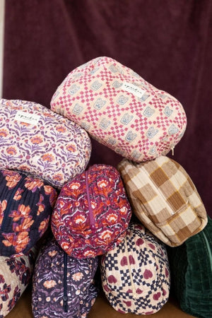 Grande Trousse 'Gayane' Khadi Caramel | APACHES COLLECTIONS