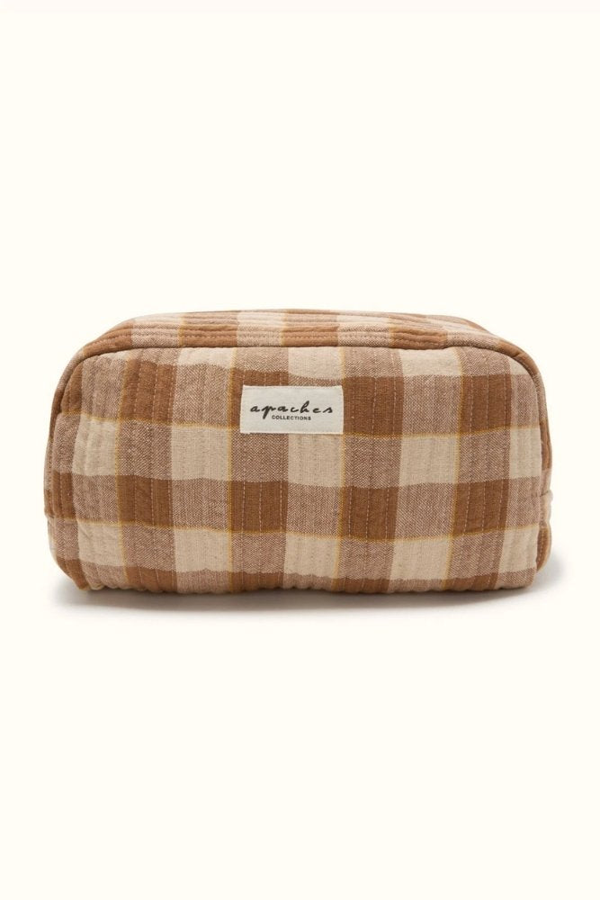 Grande Trousse 'Gayane' Khadi Caramel | APACHES COLLECTIONS