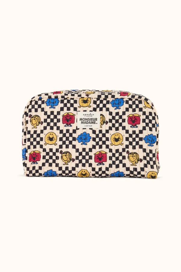 Grande trousse ‘Gayane’ Récrée Macadamia | APACHES COLLECTIONS X MONSIEUR MADAME