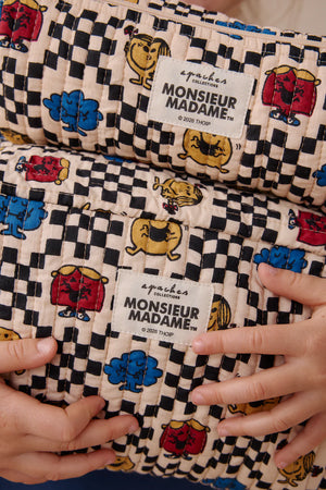 Trousse ‘Opal’ Récrée Macadamia | APACHES COLLECTIONS X MONSIEUR MADAME