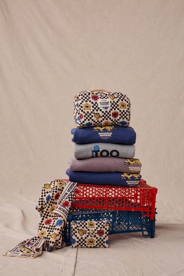 Grande trousse ‘Gayane’ Récrée Macadamia | APACHES COLLECTIONS X MONSIEUR MADAME