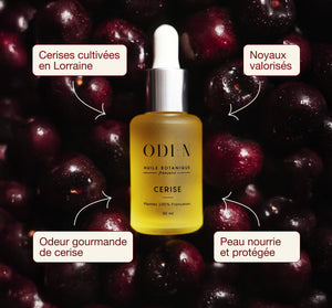 Huile de cerise française 30ml | ODEN