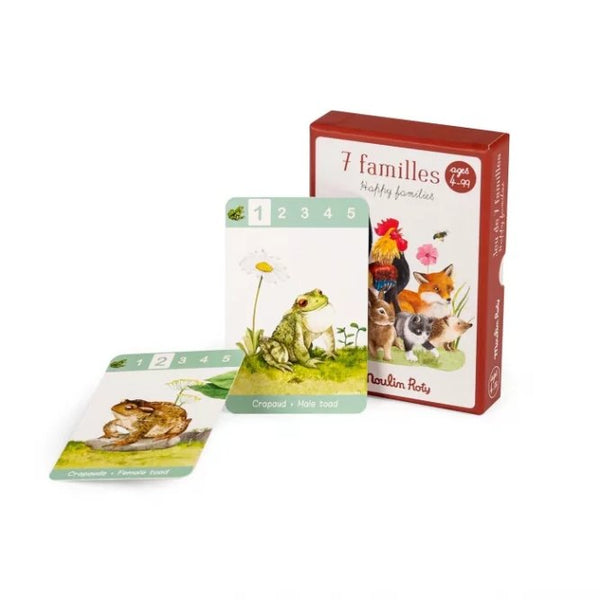 Jeu de 7 familles 'Le Jardin du Moulin'  | MOULIN ROTY