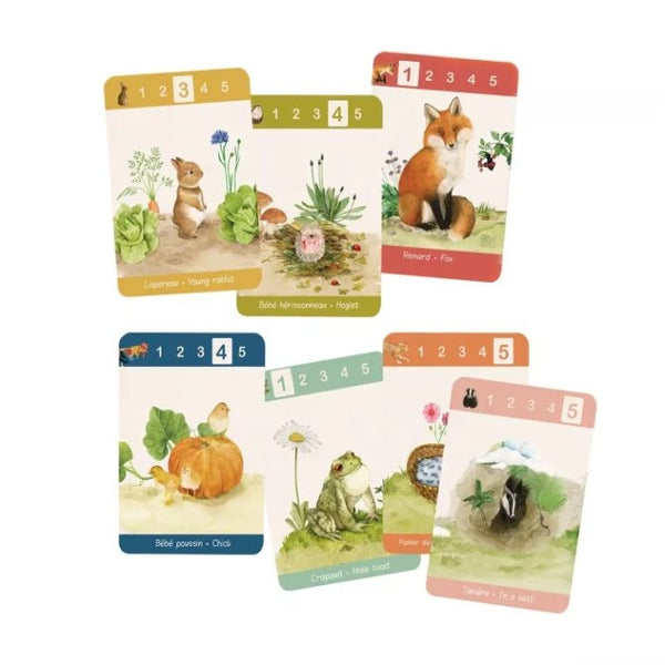Jeu de 7 familles 'Le Jardin du Moulin'  | MOULIN ROTY