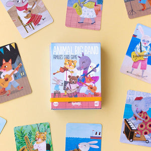 Jeu de 7 familles 'Animals big band' | LONDJI