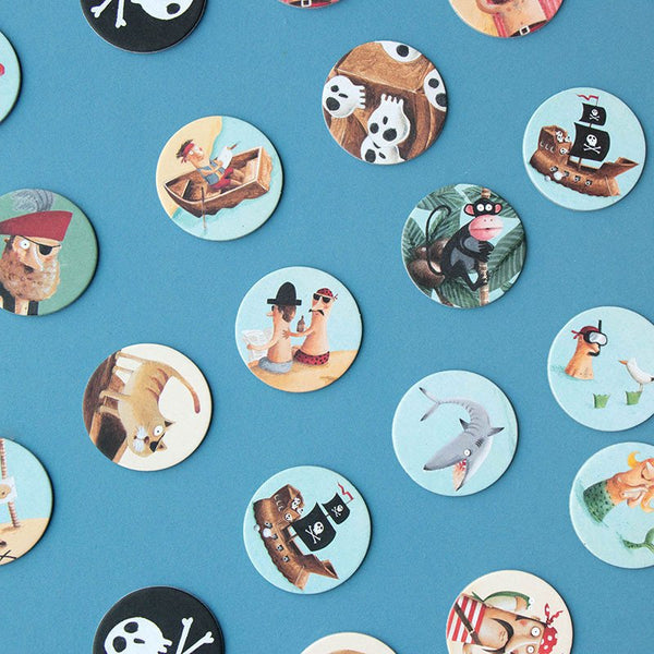 Jeu enfant mémo 'I'm a pirate' | LONDJI