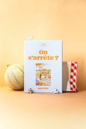 Puzzle 'On s'arrête ?' 500 pièces