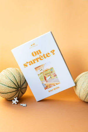 Puzzle 'On s'arrête ?' 500 pièces