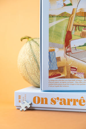 Puzzle 'On s'arrête ?' 500 pièces