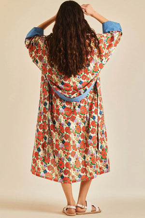 Kimono long 'Spring Flower' | LUCAS DU TERTRE