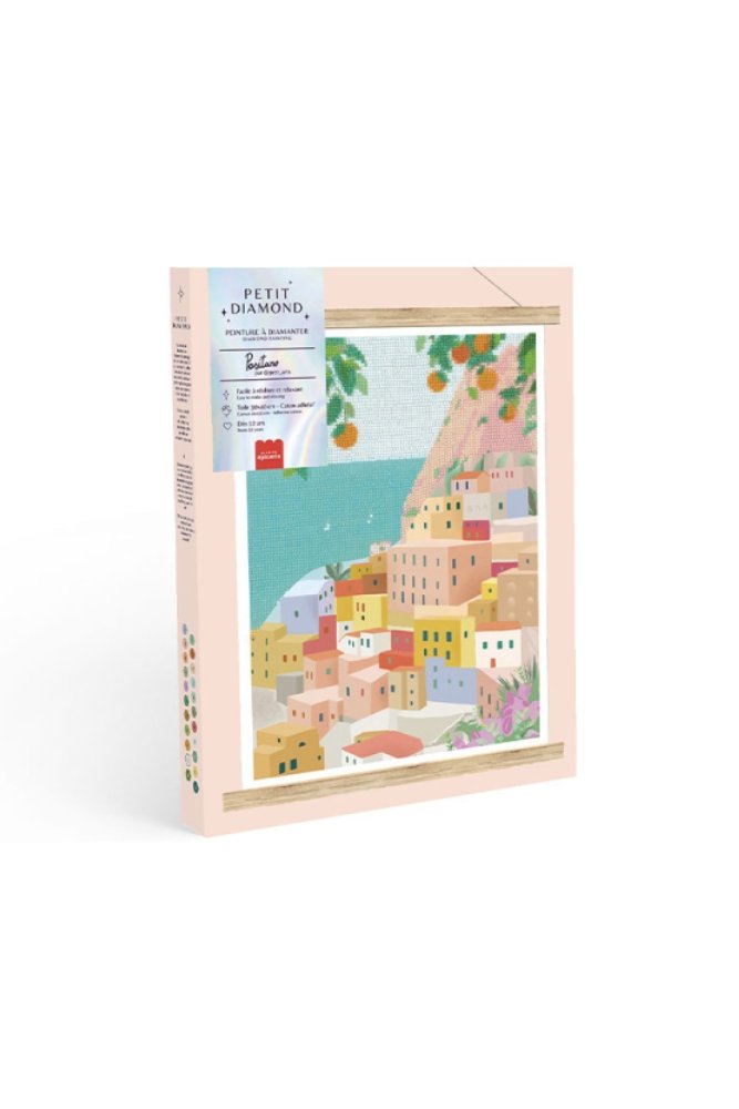 Kit de Diamond Painting 'Positano' par Petra Lidze | LA PETITE ÉPICERIE