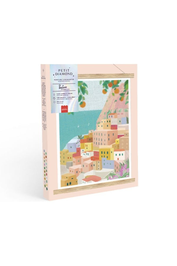 Kit de Diamond Painting 'Positano' par Petra Lidze | LA PETITE ÉPICERIE