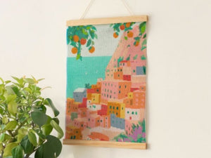 Kit de Diamond Painting 'Positano' par Petra Lidze | LA PETITE ÉPICERIE