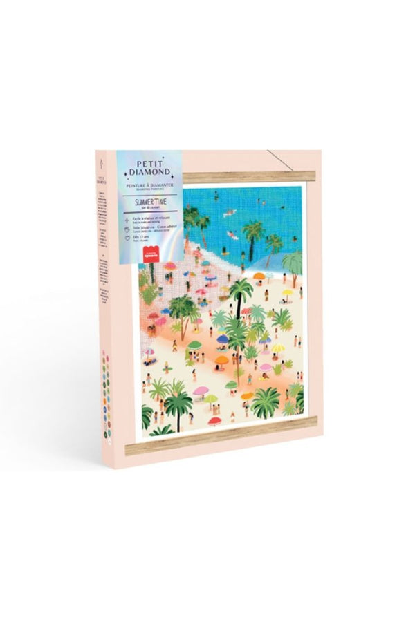 Kit de Diamond Painting 'Summer Time' par Melisa Bilgici | LA PETITE ÉPICERIE