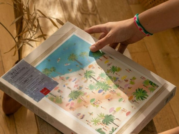 Kit de Diamond Painting 'Summer Time' par Melisa Bilgici | LA PETITE ÉPICERIE
