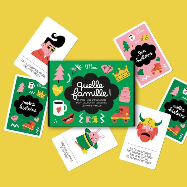 Kit de discussions 'Quelle famille !' | MINUS ÉDITIONS