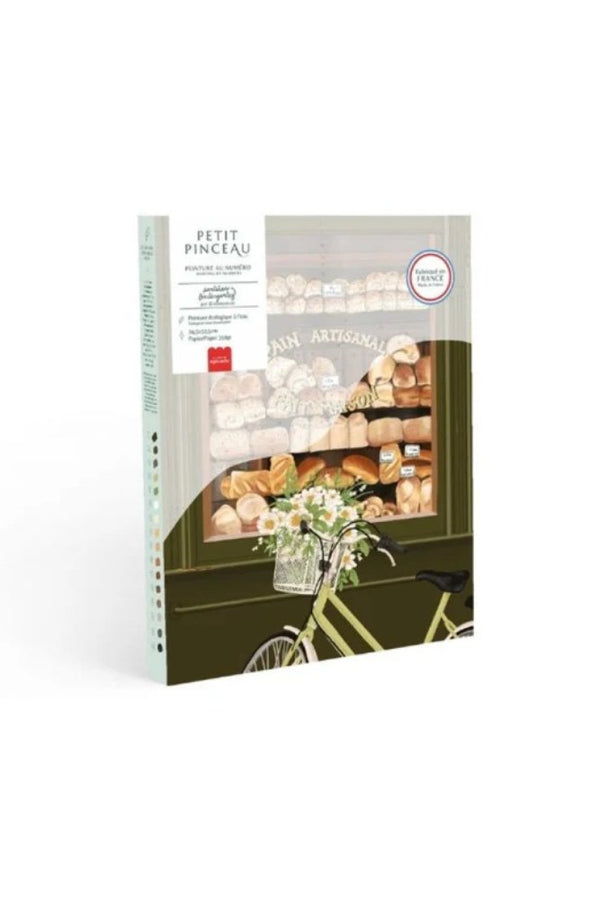 Kit peinture au numéro Petit Pinceau 'Boulangeries Parisiennes' | LA PETITE ÉPICERIE