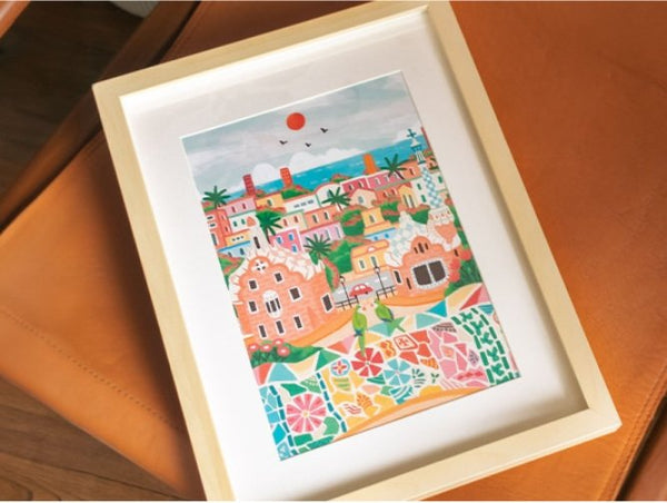 Kit peinture au numéro Petit Pinceau 'Barcelona' | LA PETITE ÉPICERIE