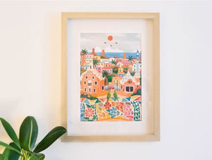 Kit peinture au numéro Petit Pinceau 'Barcelona' | LA PETITE ÉPICERIE