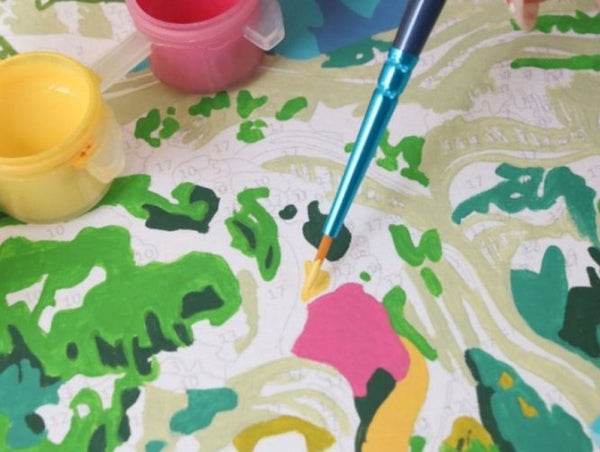 Kit peinture au numéro Petit Pinceau 'Les Gorges du Verdon' | LA PETITE ÉPICERIE