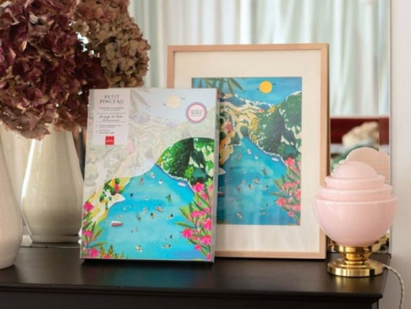 Kit peinture au numéro Petit Pinceau 'Les Gorges du Verdon' | LA PETITE ÉPICERIE