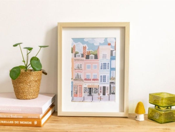 Kit peinture au numéro Petit Pinceau 'Notting Hill' | LA PETITE ÉPICERIE