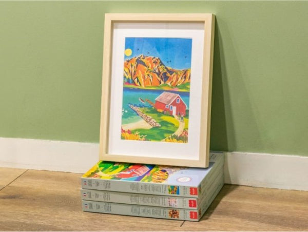 Kit peinture au numéro Petit Pinceau 'Randonnée en Norvège' | LA PETITE ÉPICERIE