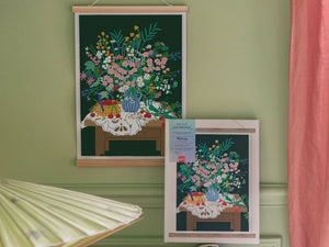 Kit de Diamond Painting 'Blooming' par Jessie Wong | LA PETITE ÉPICERIE