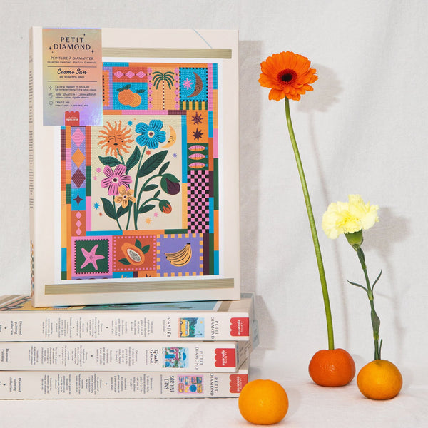 Kit de Diamond Painting 'Cosmo Sun' | LA PETITE ÉPICERIE