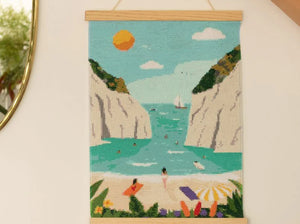 Kit de Diamond Painting 'Stiniva Beach' par Maja Tomljanovic | LA PETITE ÉPICERIE