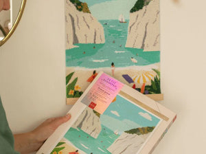 Kit de Diamond Painting 'Stiniva Beach' par Maja Tomljanovic | LA PETITE ÉPICERIE