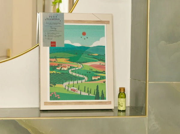 Kit de Diamond Painting 'Tuscany' par Nidhi Kachhadiya | LA PETITE ÉPICERIE
