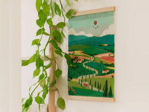 Kit de Diamond Painting 'Tuscany' par Nidhi Kachhadiya | LA PETITE ÉPICERIE