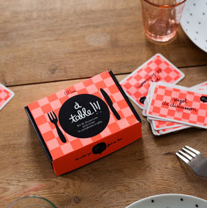 Kit de discussions 'À table !!!' | MINUS ÉDITIONS